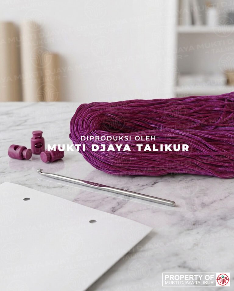 30. Magenta — talikur anyaman jarum PP (Polypropylene) Multifilament warna magenta produksi Mukti Djaya Talikur.